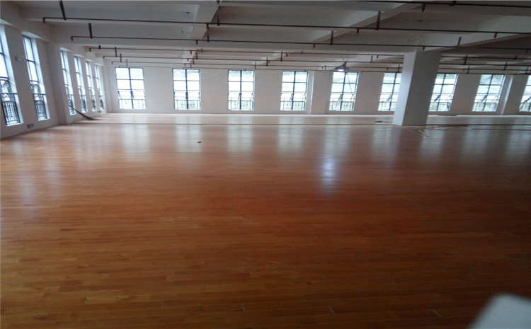 硬木企口運動籃球地板板式龍骨結構