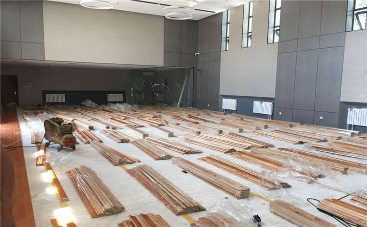 柞木籃球館木地板報價