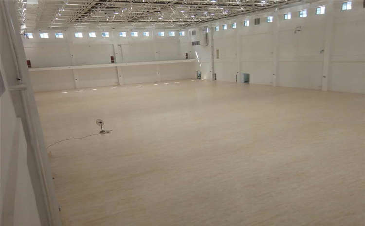 拼接板木地板籃球館板式龍骨結構
