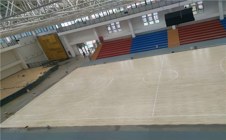 22厚NBA籃球場木地板圖片及價格