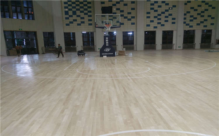 橡膠木體育館木地板生產廠家