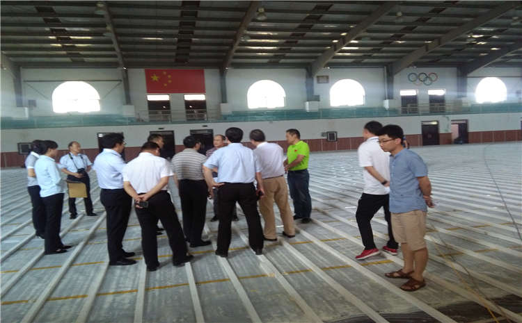 柞木乒乓球館木地板報價