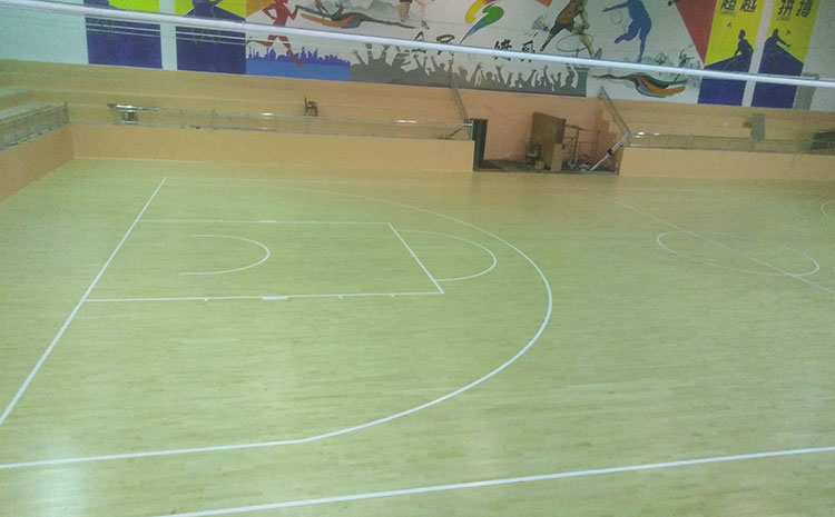 學校舞臺運動木地板怎么維修？