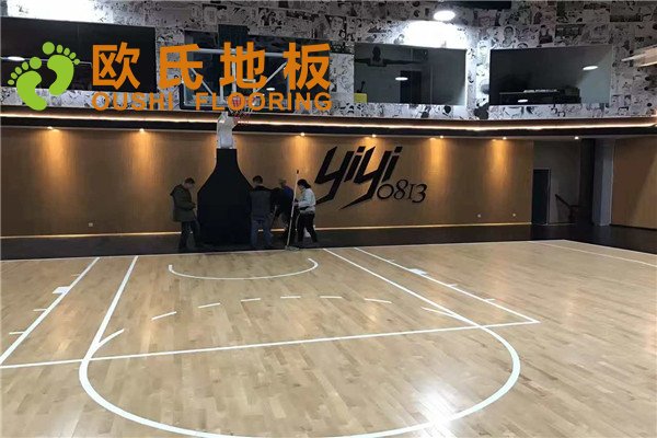 天津YiYi0813籃球中心木地板項目