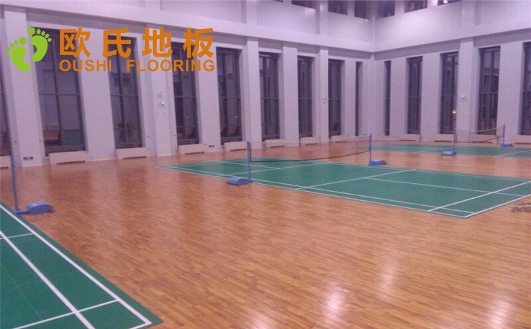 甘肅敦煌**大酒店羽毛球木地板圖片