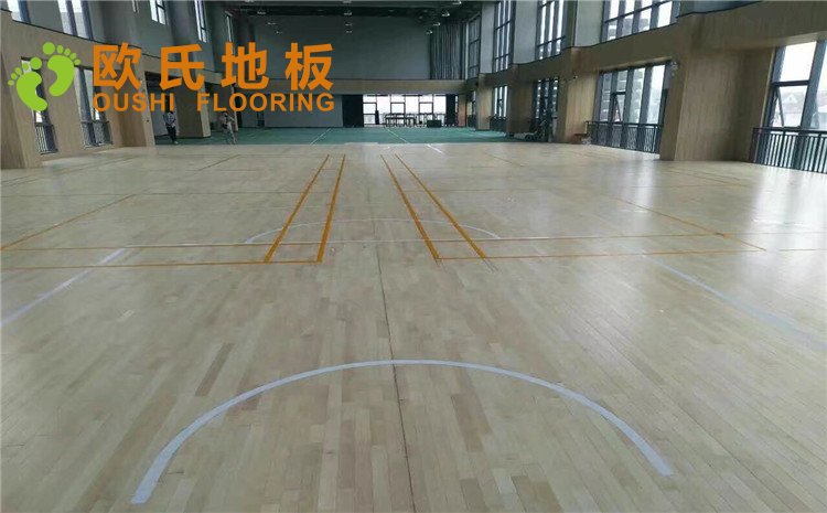 蘇州仁恒公園世紀會所羽毛球木地板圖片