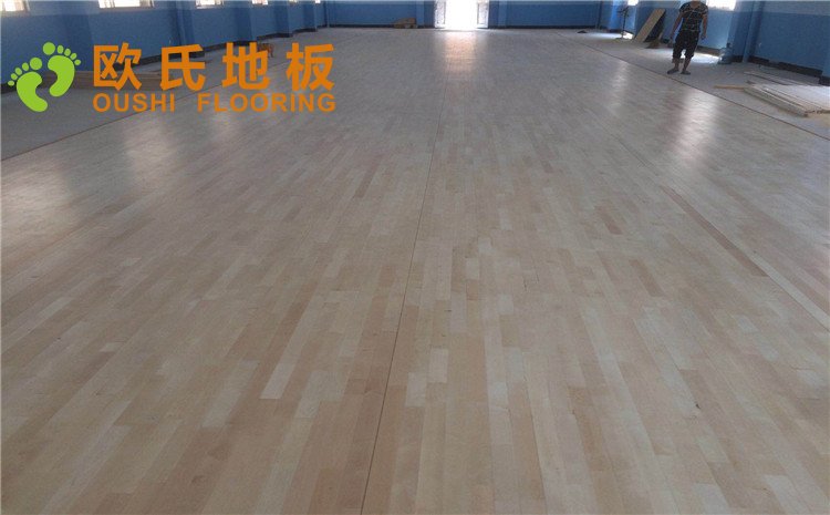 福建龍巖上杭縣瑞祥衹業公司羽毛球館木地板圖片