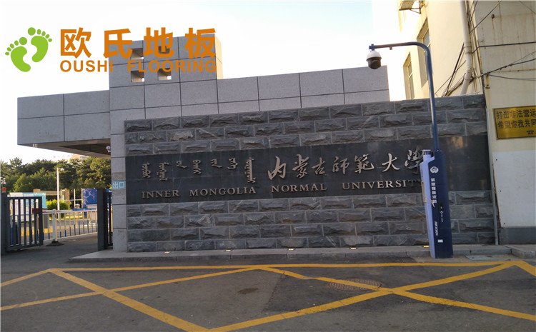 內蒙古師范大學體育學院訓練館運動木地板項目